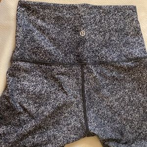 Lululemon Wunder Under High-rise Legging  Heathered Black size 6